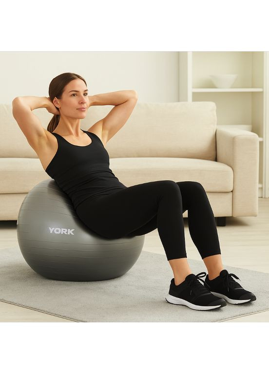 Фітбол 75см + насос York Fitness (362028004)