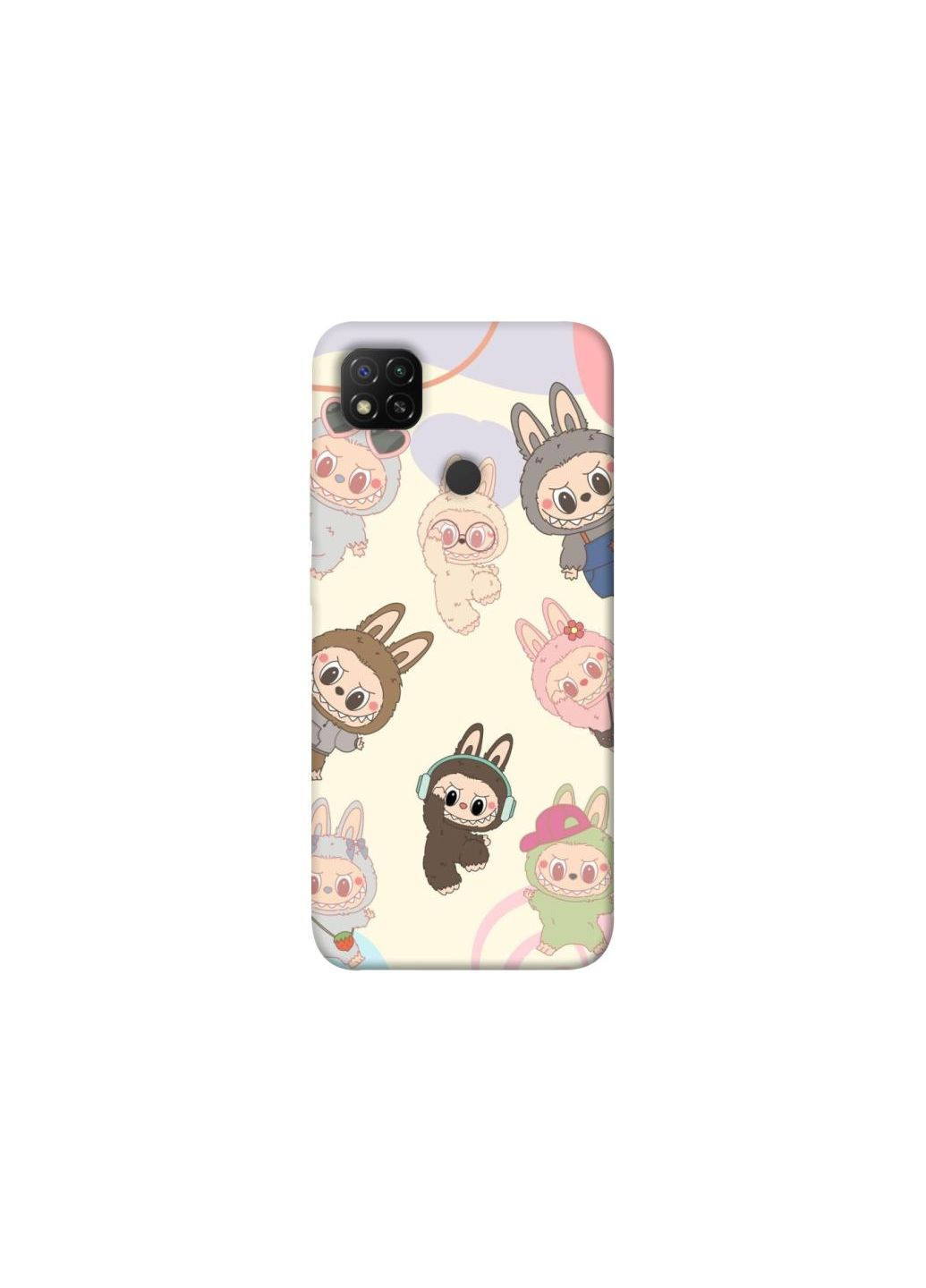 Чехол на Xiaomi Redmi 9C Labubu Dance Frontalka (361977017)