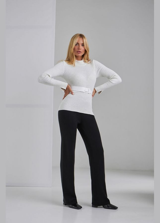 Базовый джемпер связан вертикальным рисунком (2707) Triko Bakh (334710709)