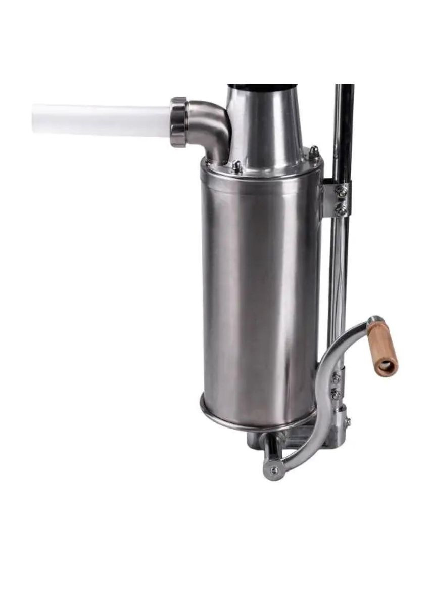 Вертикальный шприц для колбасы 3 л из нержавеющей стали шприц колбасный 4 насадки 16788-7 Guangtai (370373499)