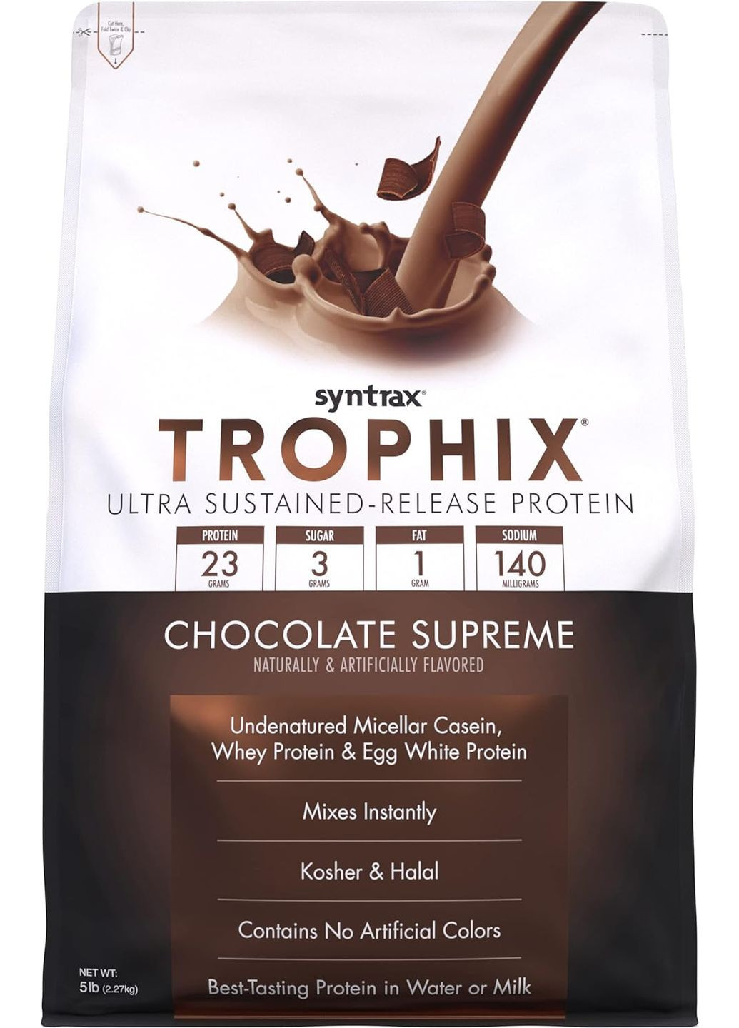 Протеїн Trophix 2.2 kg (Chocolate Supeme) Syntrax (299331976)