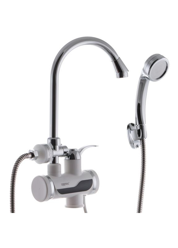 Проточный водонагреватель ELW08E (с инд. темп.) (ZX0454) Zerix (307496609)