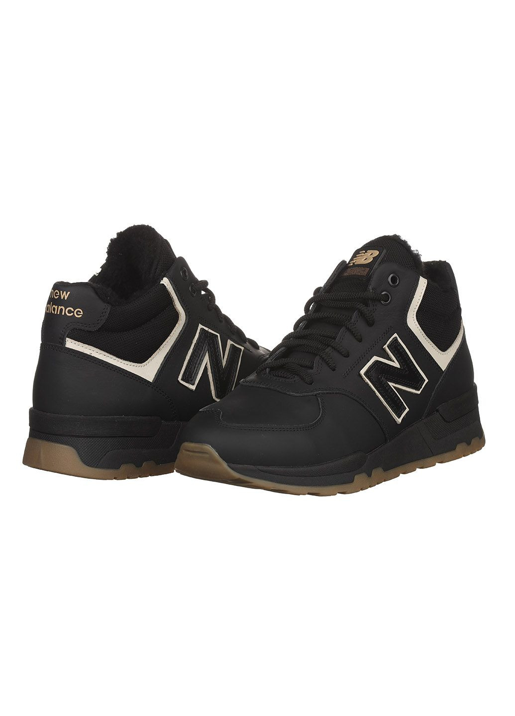 Чорні Зимовий чоловічі кросівки зі шкіри 262 Barzoni