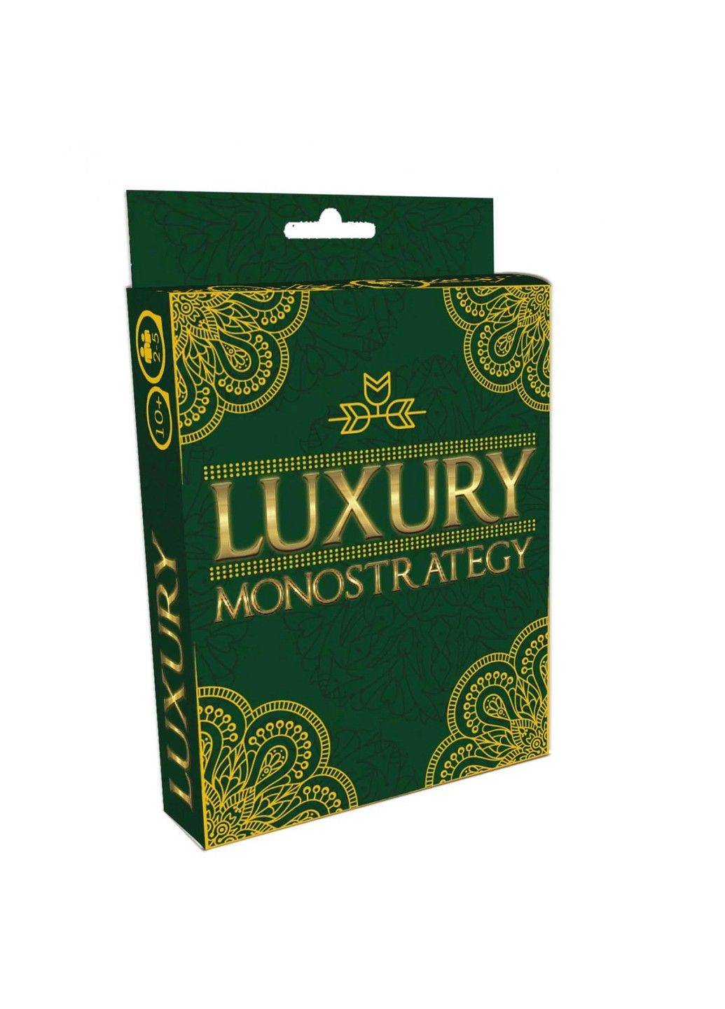 Картка гра Strateg Luxury Monostrategy економічна українською мовою 13,5х9х2,2 см; No Brand (334343097)