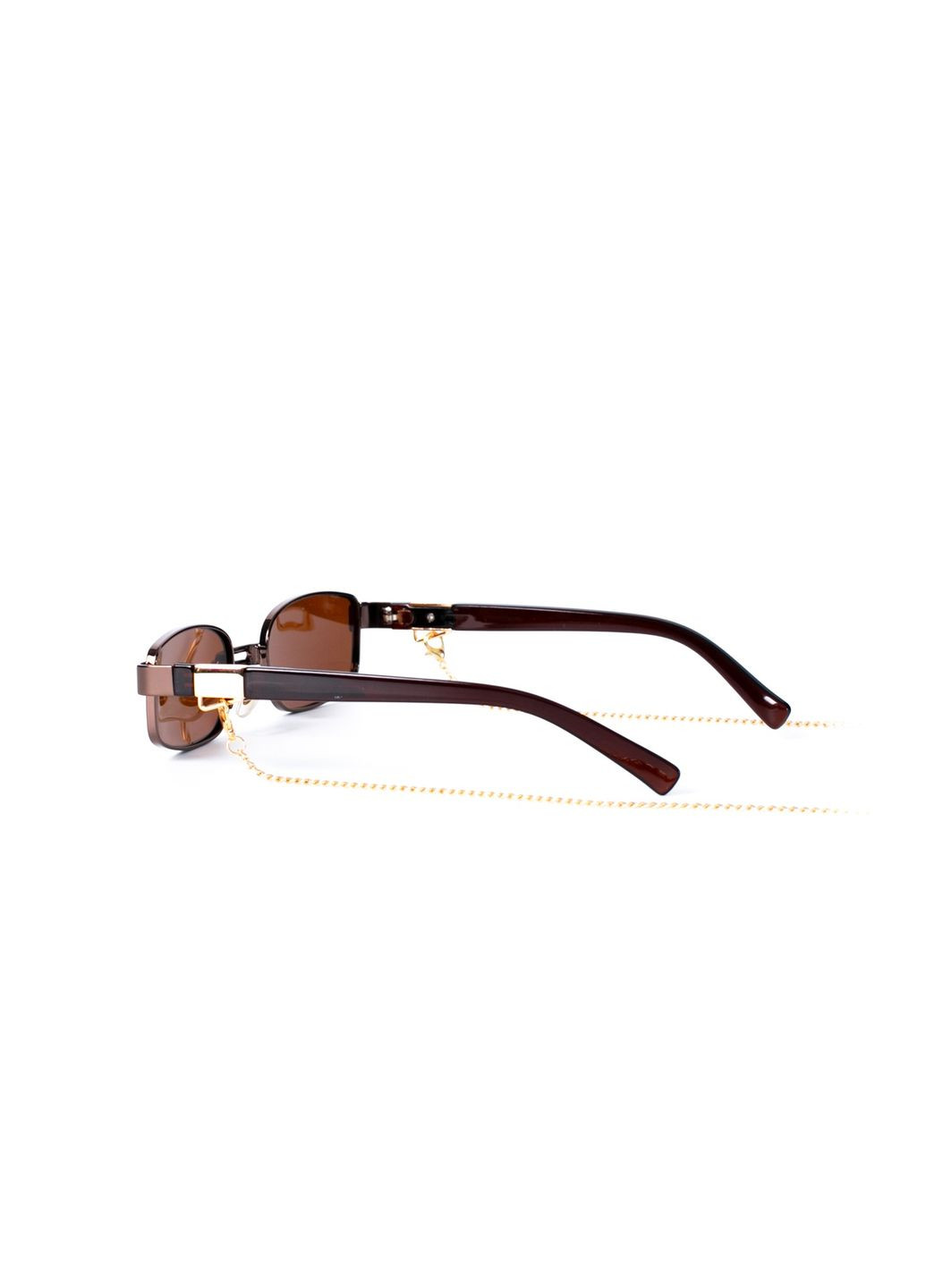 Сонцезахисні окуляри з поляризацією та ланцюжком Фешн жіночі LuckyLOOK 389-090 (291884027)