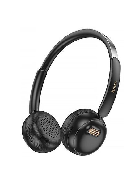 Бездротові блютуз навушники W62 Verso Retro накладні з мікрофоном для комп'ютера та телефону Black Hoco (358885600)