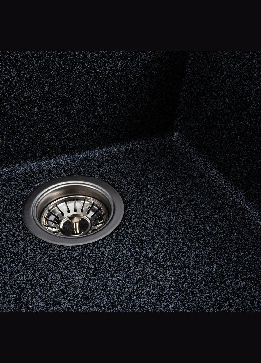 Гранитная мойка для кухни 4040 RUBA матовый. Platinum (342069362)