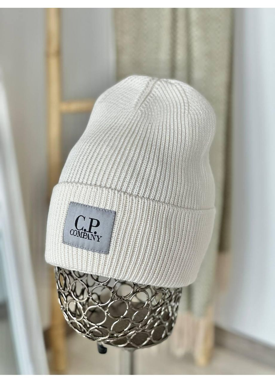 Шапка C.P. Company Унісекс, шапка жіноча невисока лопатка, шапка чоловіча C.P. Company No Brand (362917477)