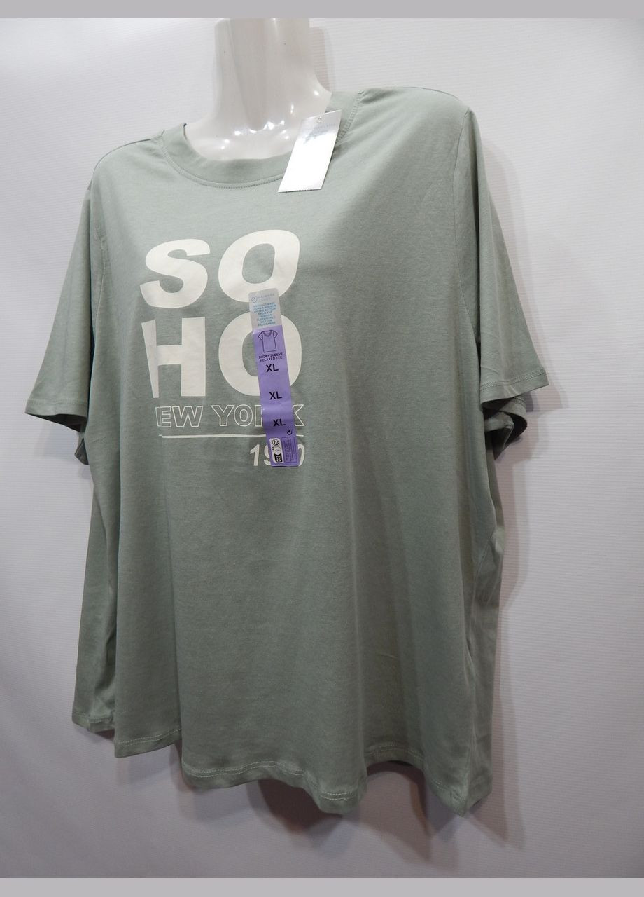 ФУТБОЛКА жіноча фірмова оригінал Батал 58-60 р. 120фн (только в указанном размере, только 1 шт) Primark - (331164423)