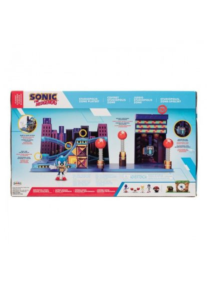 Игровой набор с фигурками Соник в студиополисе Sonic the Hedgehog (290110809)