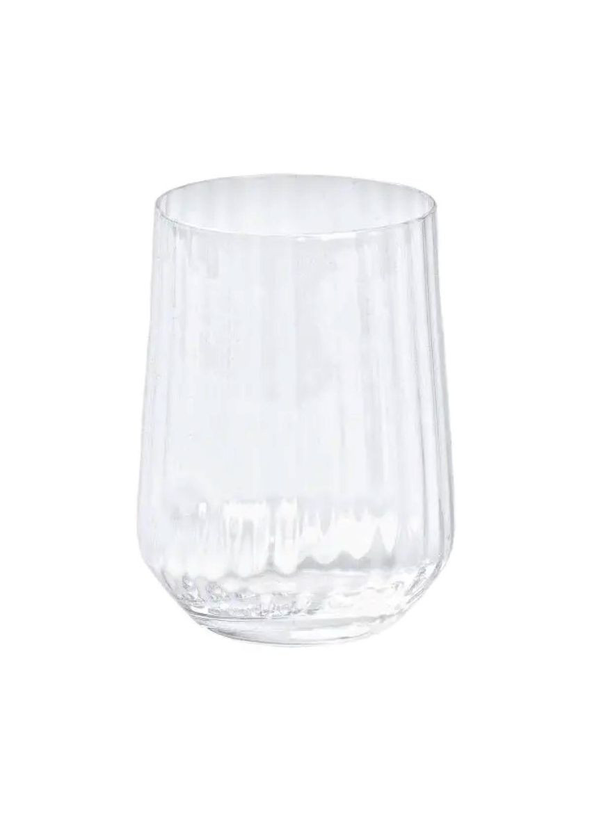 Набір склянок ребристих 6 штук по 450 мл прозорий HP98 TS Kitchen (369654346)