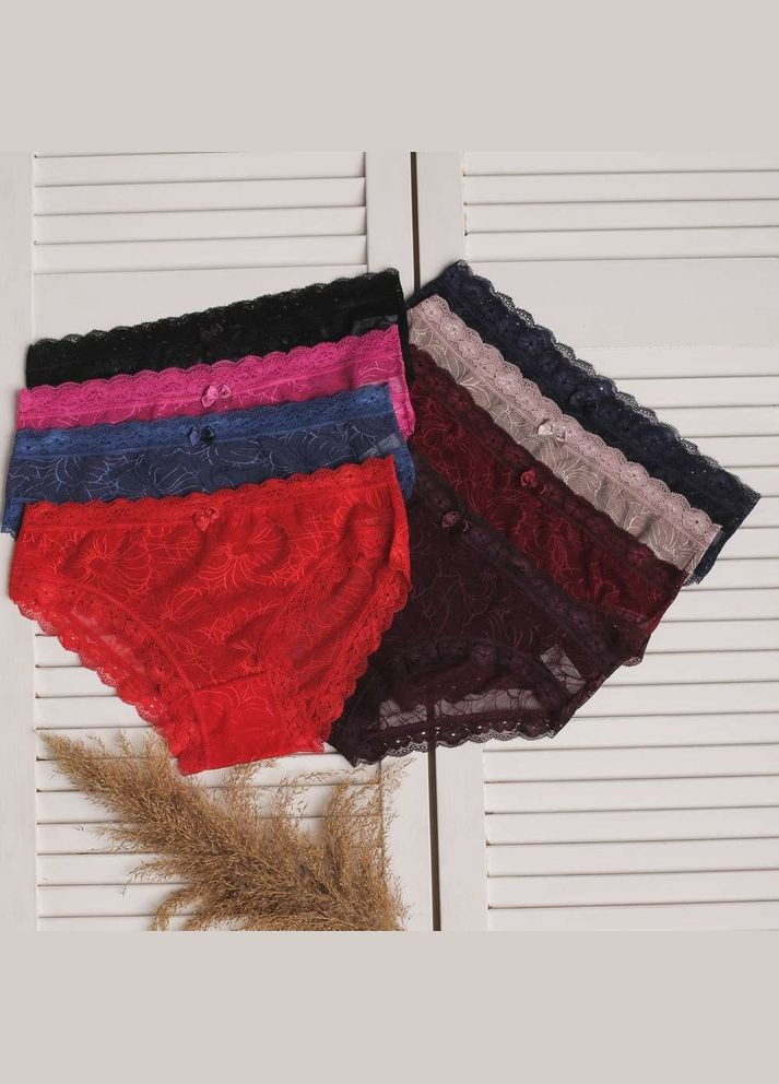 Прозорі жіночі трусики 5 шт. Nicoletta (322126939)