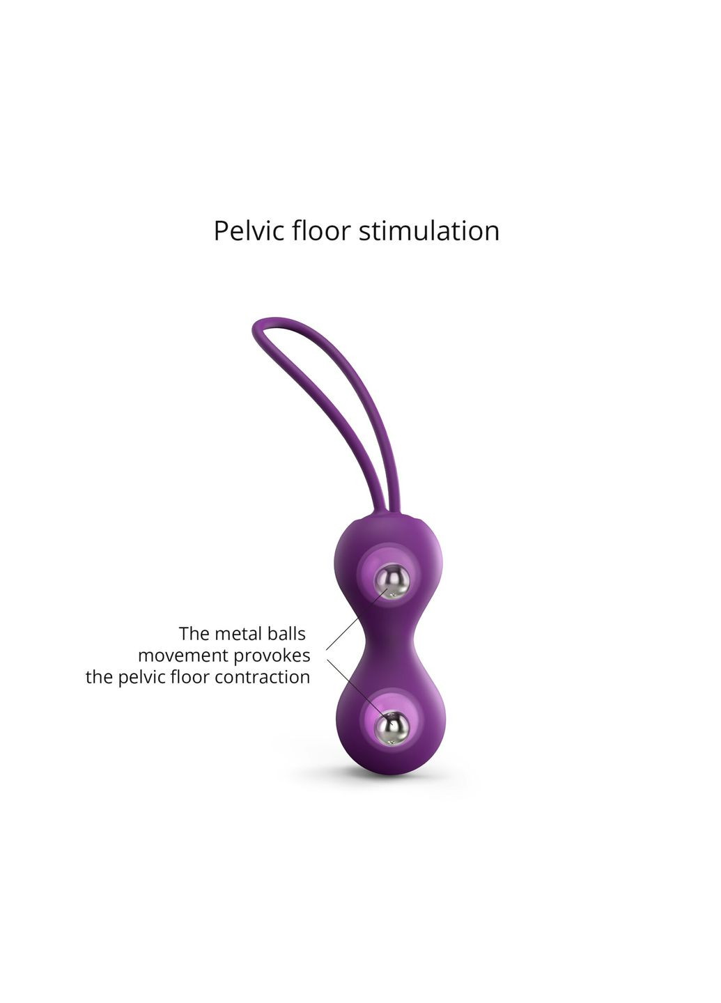 Вагінальні кульки JOIA - PURPLE RAIN Love To Love (369953065)