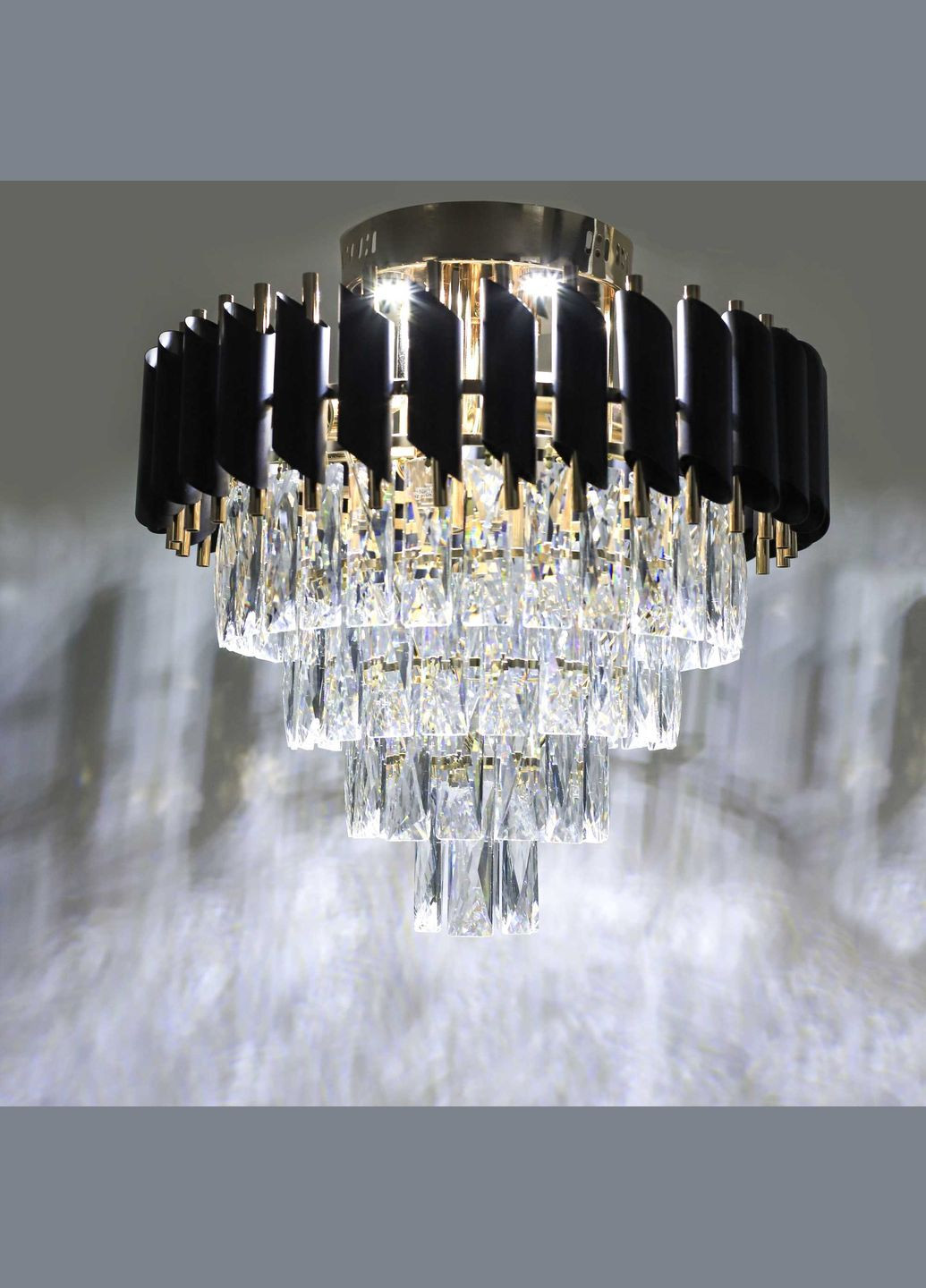 Люстра кришталева B E1772/6+4 зі світлодіодним підсвічуванням на 6 лампочок Sirius (269792827)