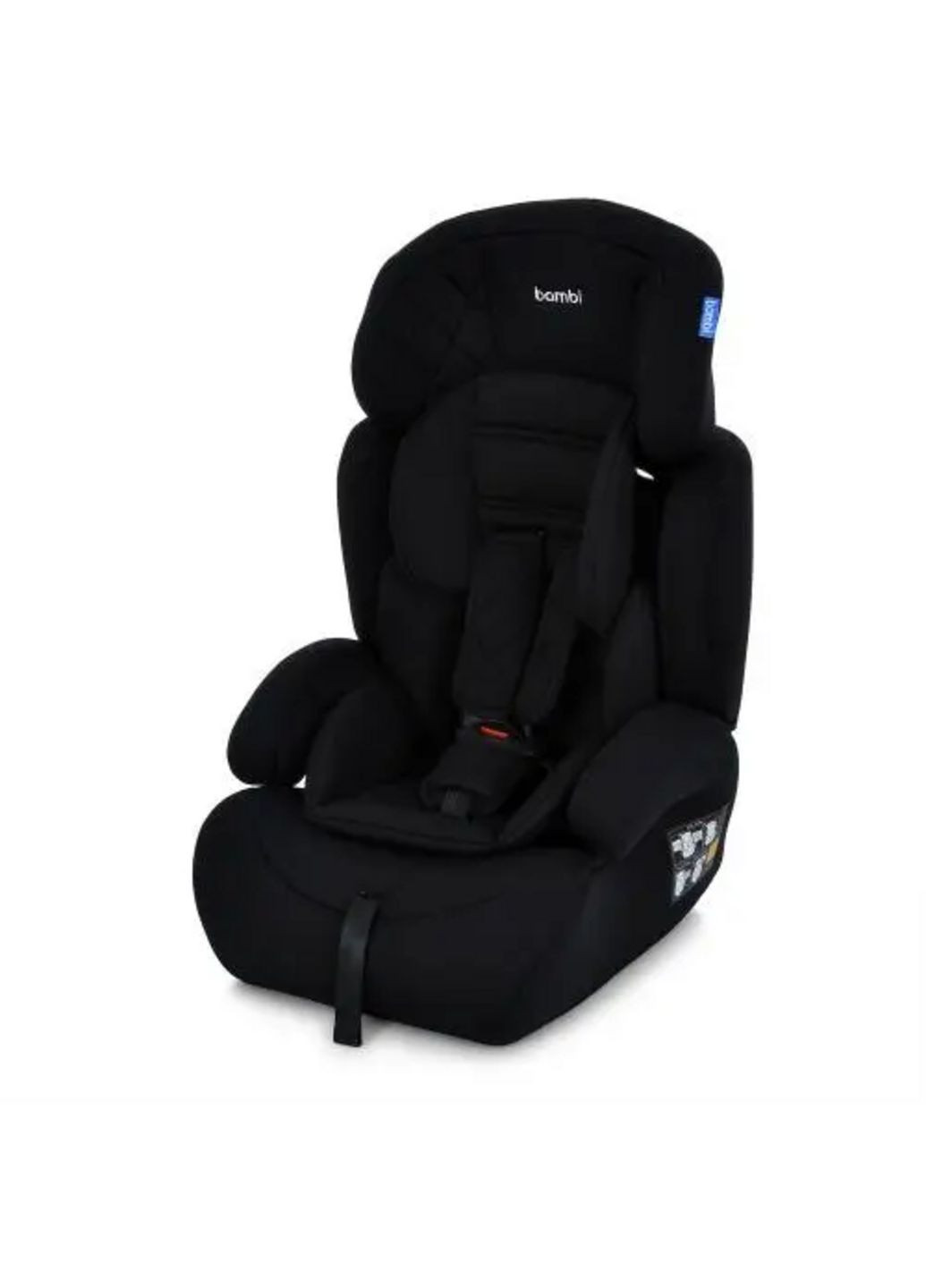 Детское автокресло M 3546 Black-1 2 в 1 1-12 лет 9-36 кг категория 1-2-3 Bambi (317270399)