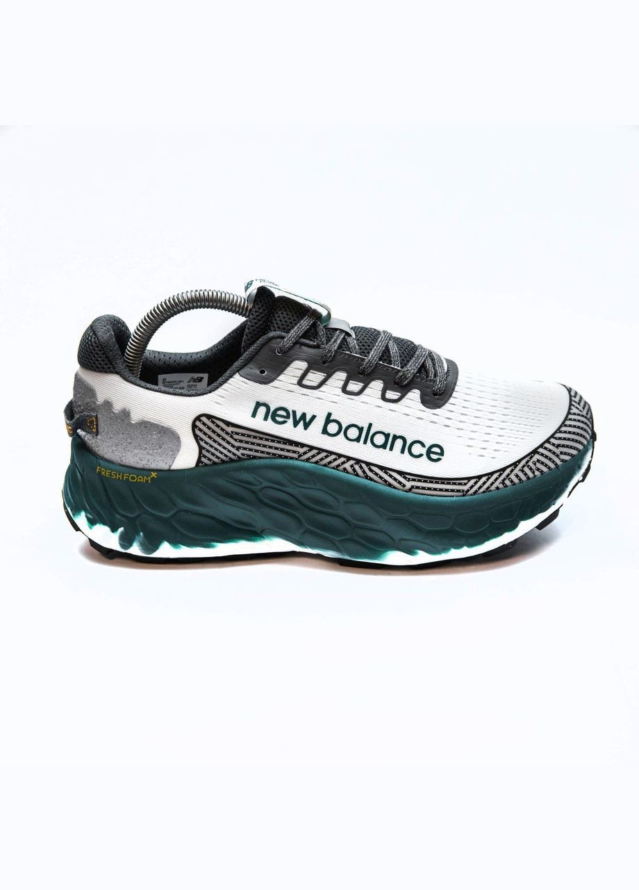 Белые летние мужские кроссовки No Brand New Balance More Trail v3