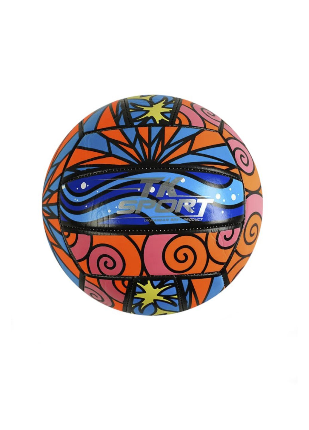 М`яч волейбольний колір різнокольоровий ЦБ-00254869 TK Sport (296622223)