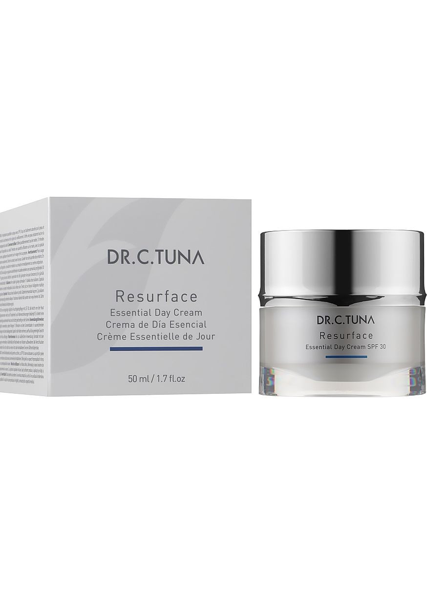 Зволожувальний денний крем для обличчя Dr.C.Tuna Resurface Essential Day Cream 50ml (1047390-26044) Farmasi (368616350)