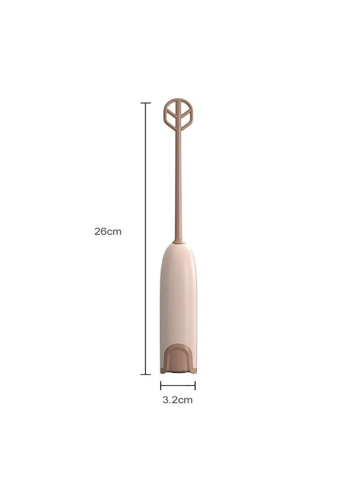Капучинатор Milk Frother для матчи электрический Венчик Белый (R-M1501WB-VS) No Brand (303933894)
