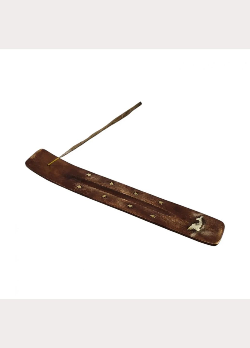 Підставка під пахощі "Дельфін" рожеве дерево (26х3,8 см) No Brand (316718120)