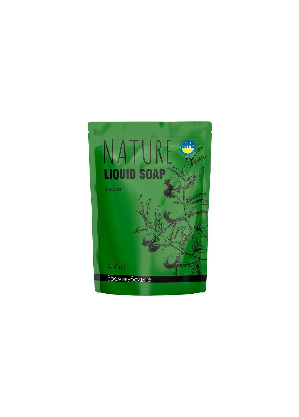Мило рідке зволожувальне Оливка NATURE, 450 мл BIOTON COSMETICS (367726537)