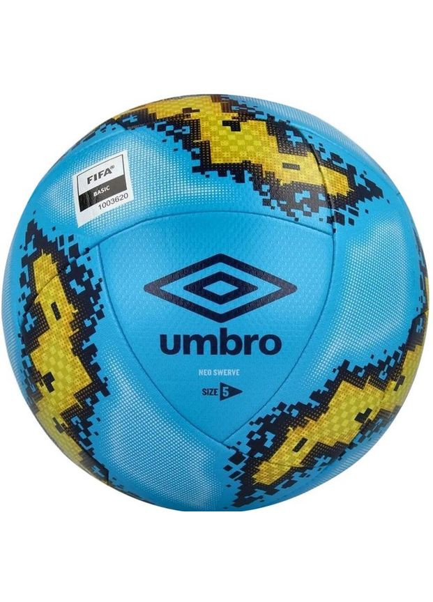 М`яч футбольний Neo Swerve Блакитний Уні (розмір 5) 21333U-MBZ Umbro (369141764)