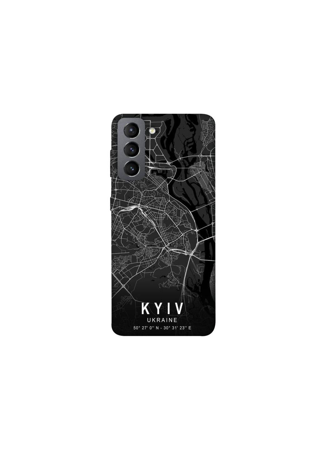 Чехол на Samsung Galaxy S21 FE Kyiv map Frontalka (356087963)
