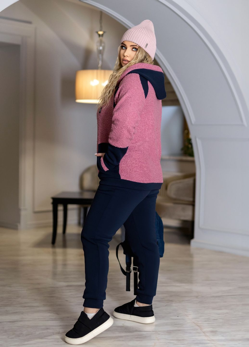 Спортивный костюм Тедди на флисе No Brand (317273590)