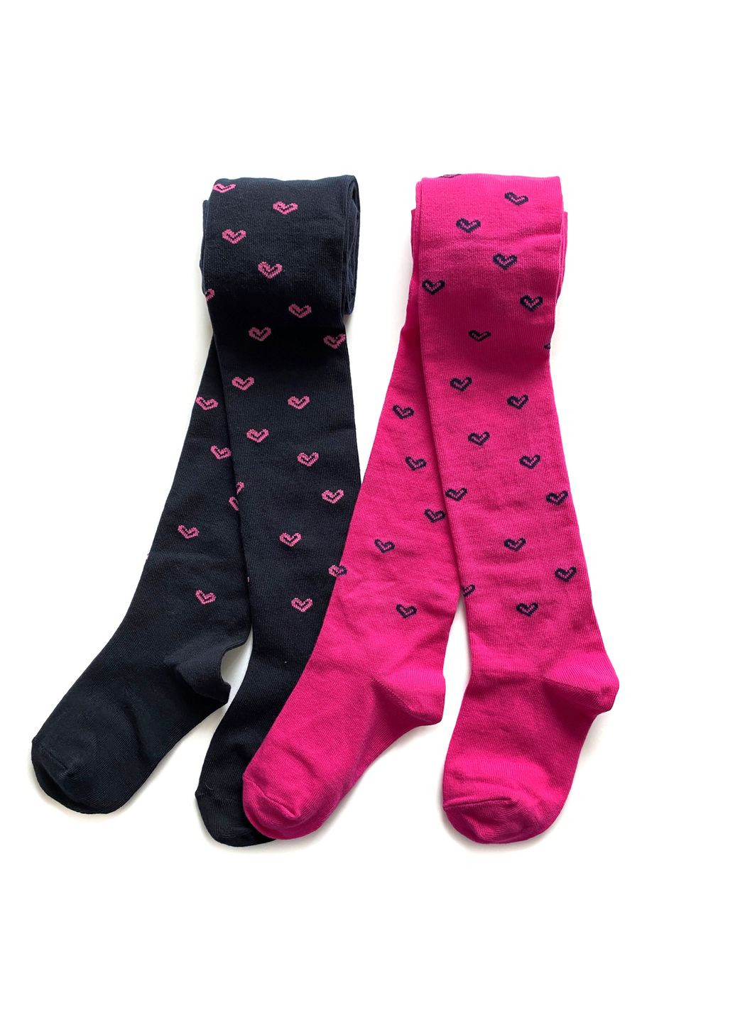 Детские колготки. Сердечки-мини. Цвет: Тёмно-синий. Крокус (338427349)