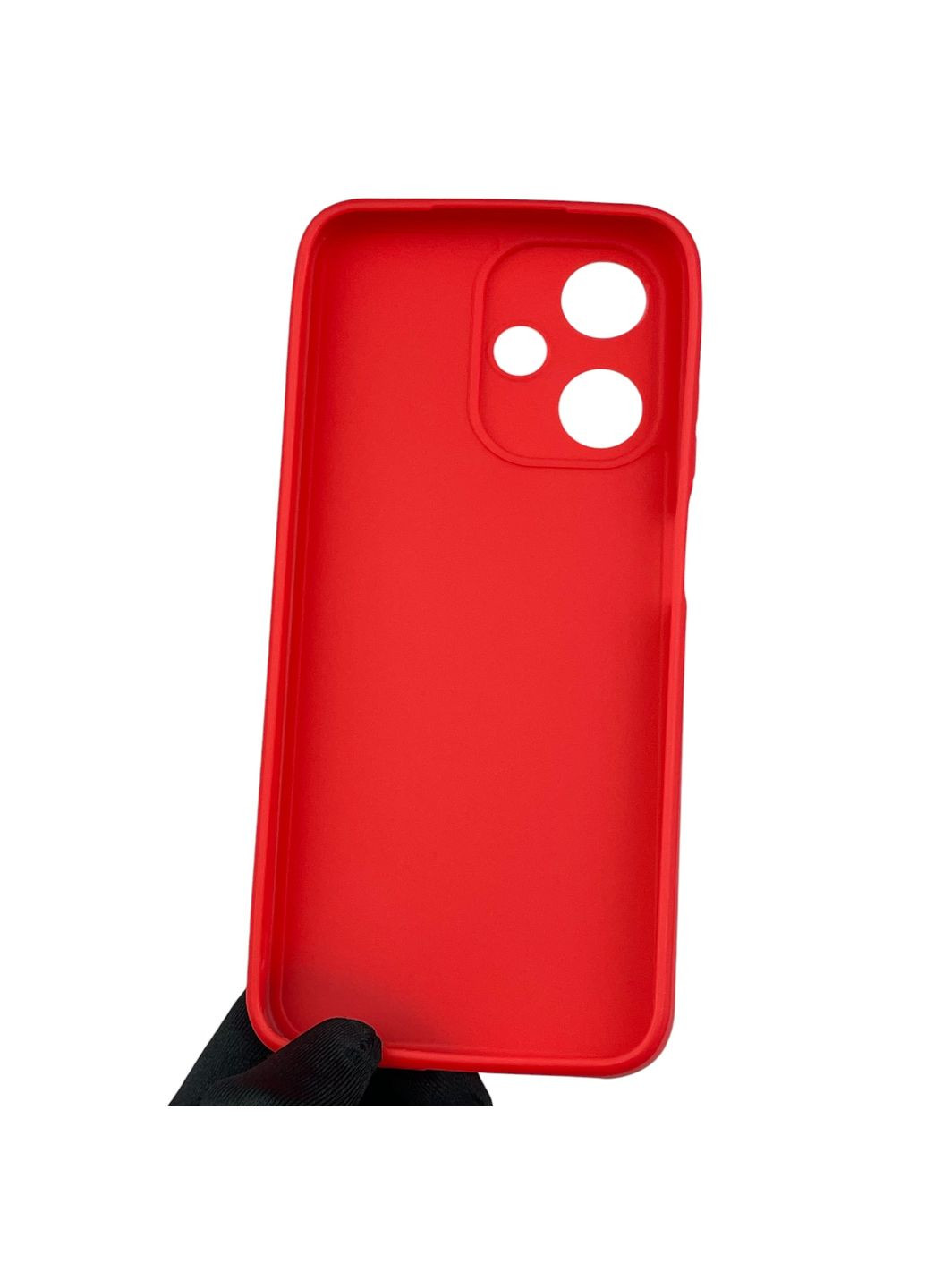Чехол для Hot 30 Play с квадратными гранями с защитой камеры на инфиникс хот 30 плей красный Infinix (366021602)