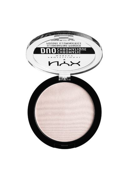 Пудрахайлайтер Duo Chromatic Illuminating Powder (6 г) SHOW ROSE (dcip04) NYX Professional Makeup (279364135)