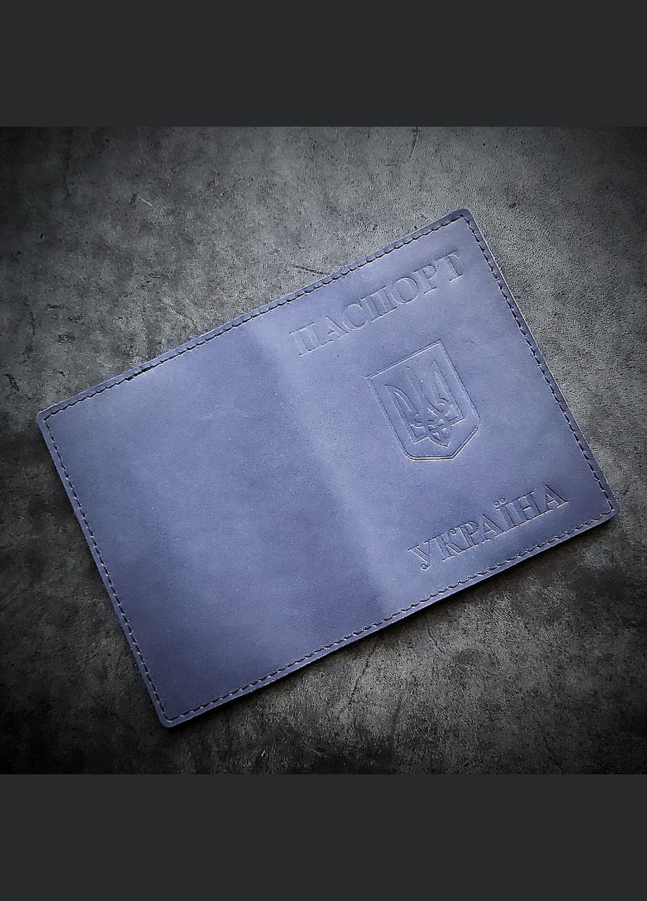 Обложка на паспорт с гербом| синий No Brand (339621613)