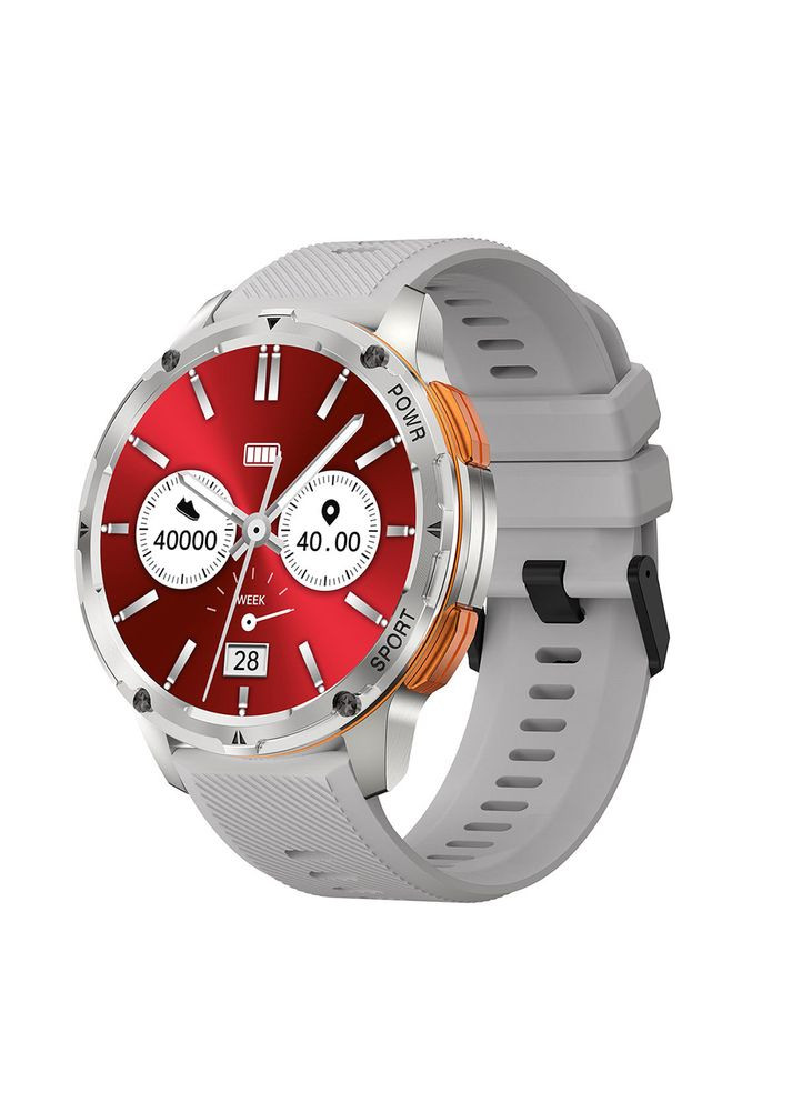 Розумний годинник Base T2 Silver спортивний годинник для чоловіків з моніторингом серцевого ритму та крокоміром ProDobro (367266159)