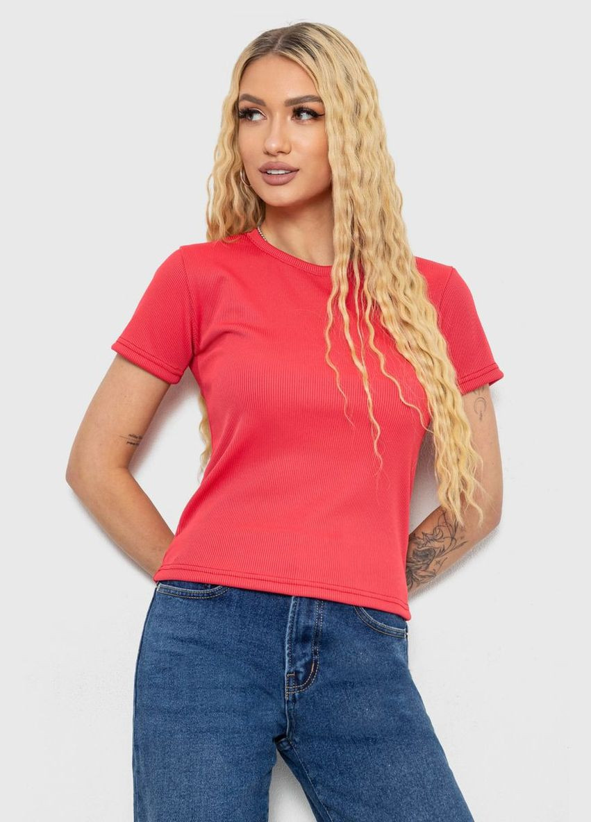 Футболка женская в рубчик Annabelle 238R123-2 - (328921702)