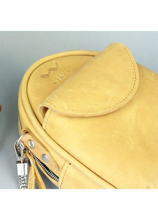 Міні-сумка Kroha жовта вінтажна The Wings (348358850)