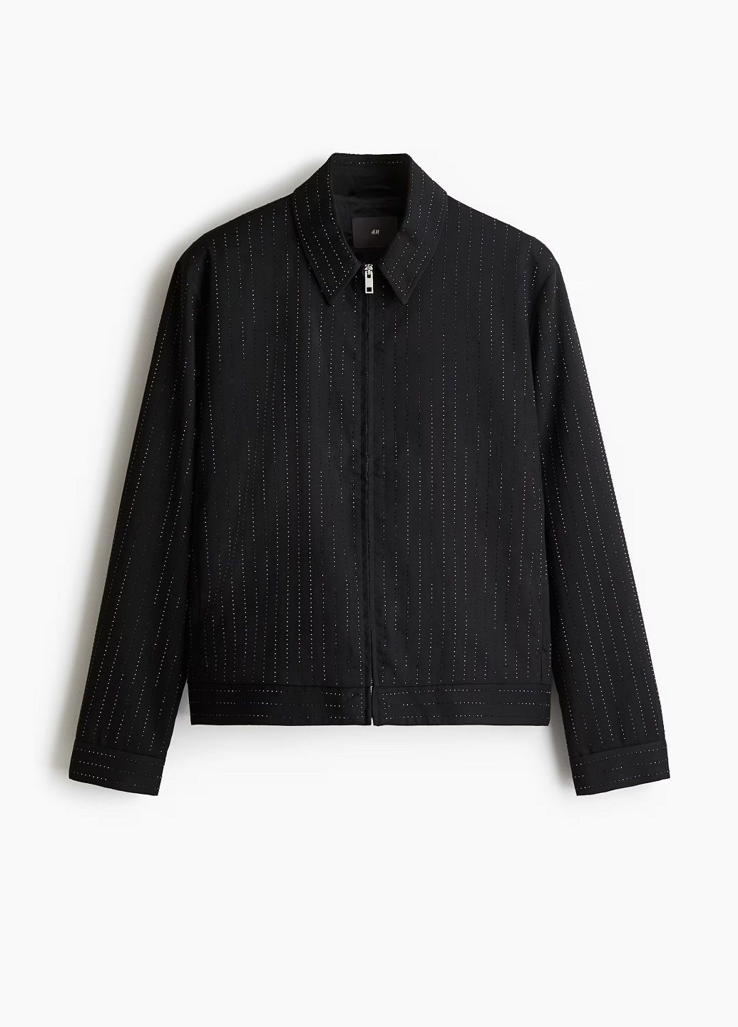 Чорна демісезонна куртка H&M