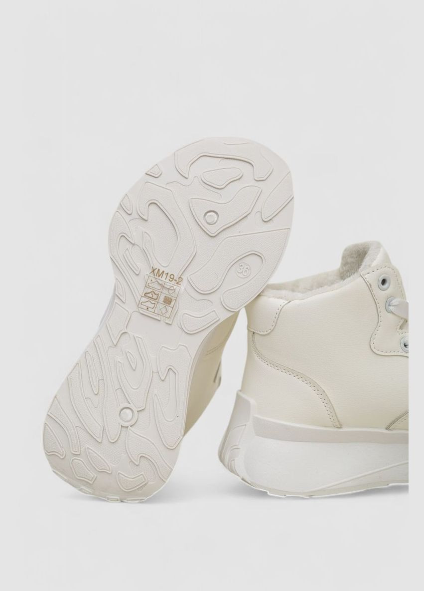 Кроссовки женские зимние на меху Ager 248RXM19 белые демисезоны (340052251)