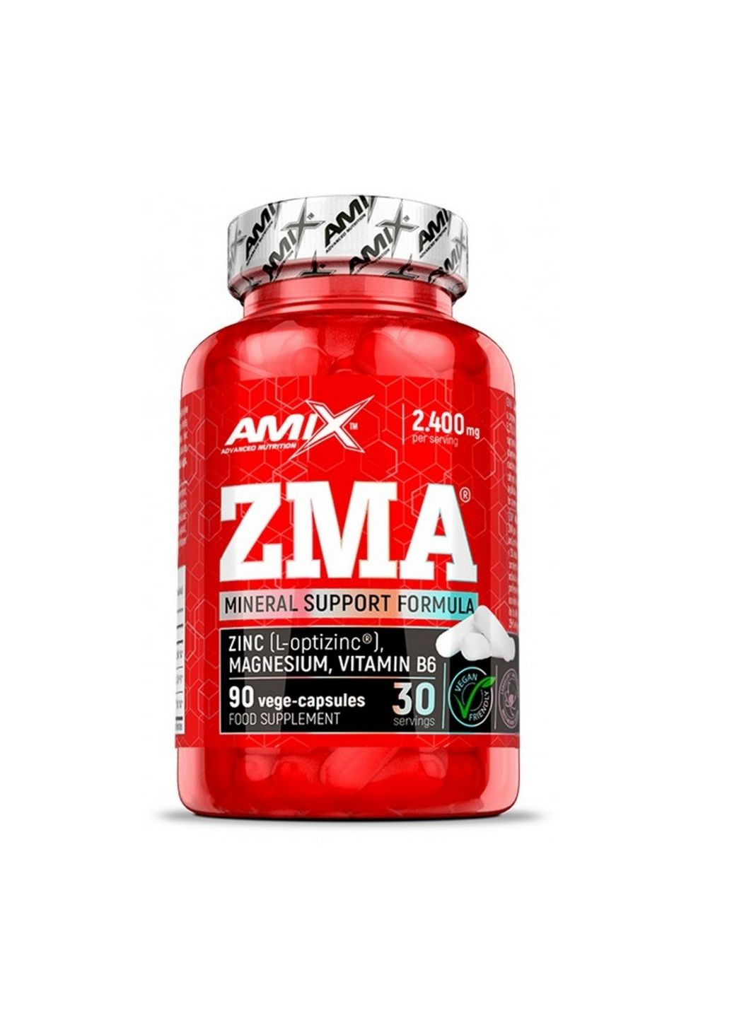 Стимулятор тестостерона Nutrition ZMA, 90 капсул Amix Nutrition (293477653)