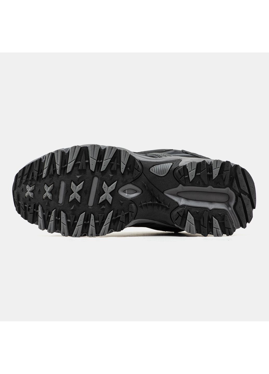 Черные демисезонные кроссовки мужские nike v2k grey black gore-tex termo | найк в2к рантекк термо черные No Brand