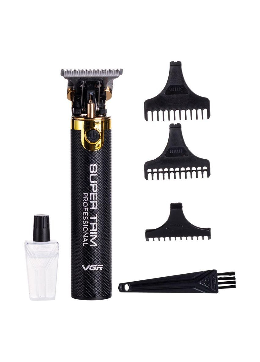 Тример для стрижки волосся акумуляторний з насадками V-082 VGR (370140787)