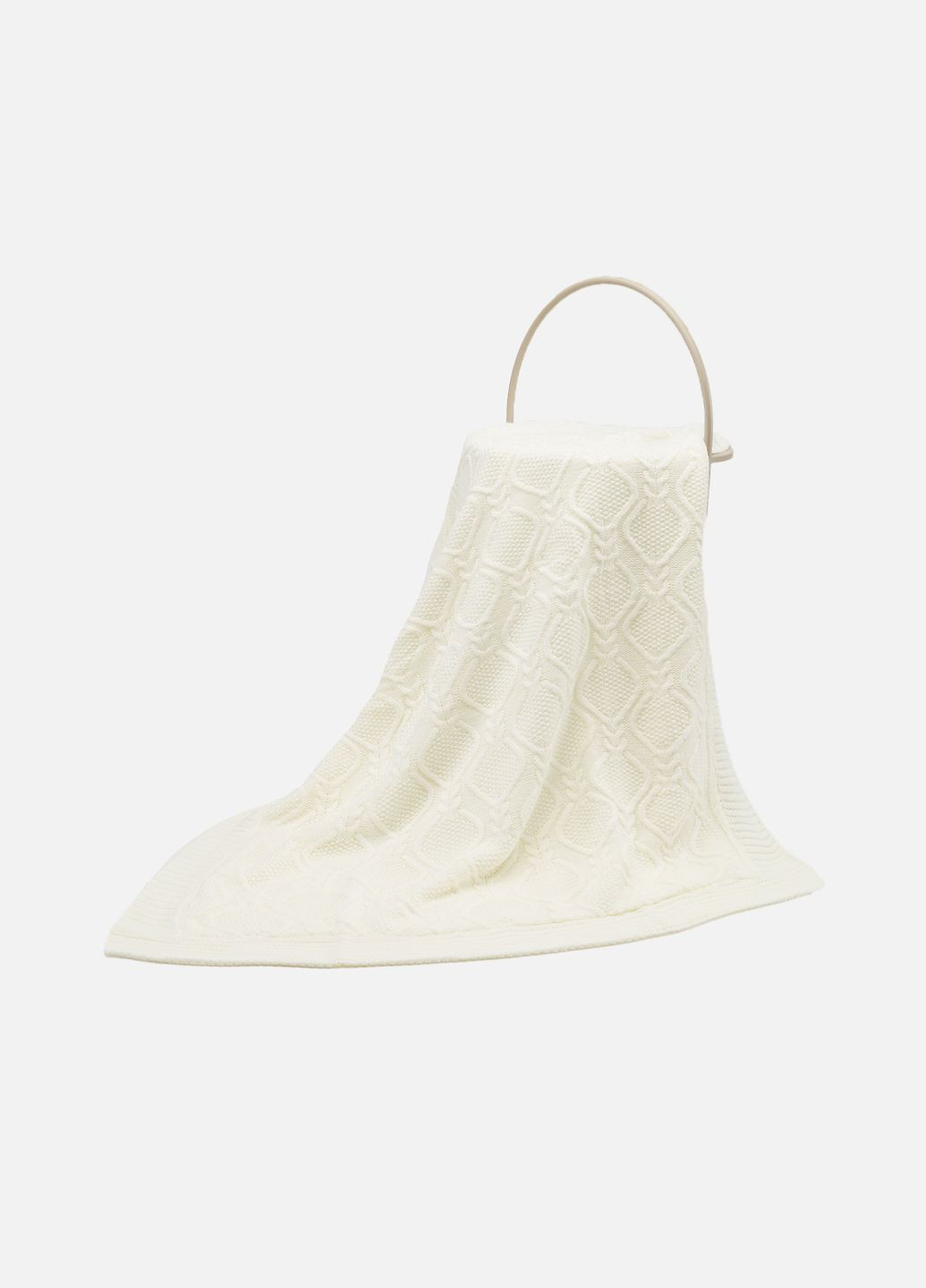 Плед для новонароджених колір молочний CB-00219785 Caramini (314909549)