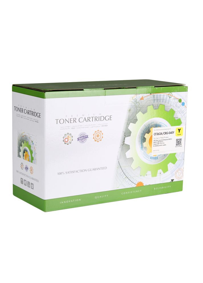 Картридж для HP CF362A (508A), Canon 040 yellow (002-01-RF362A) Static Control (338431742)