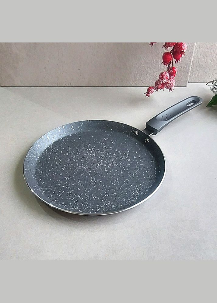 Сковорода блинная 24 см с мраморным покрытием для индукции Kamille (303209661)