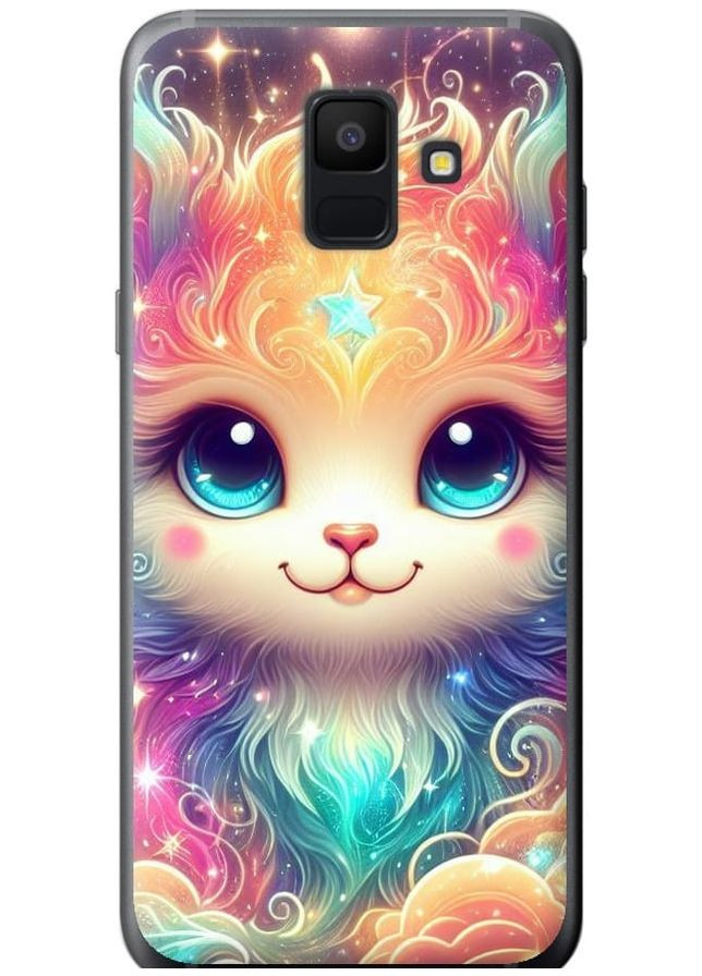 2D пластиковый чехол 'Сказочный котенок' для Endorphone Samsung Galaxy A6 2018 (275458705)