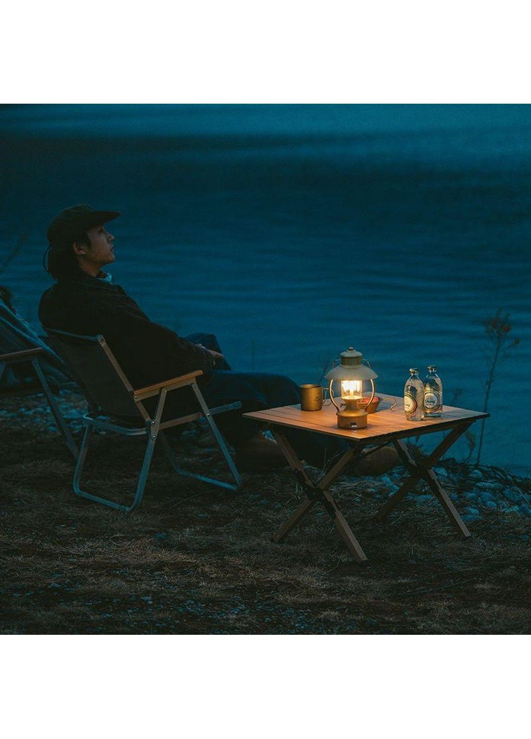 Раскладной туристический стол Naturehike CNK2300JU010 алюминий (Бежевый) размер M No Brand (332635824)