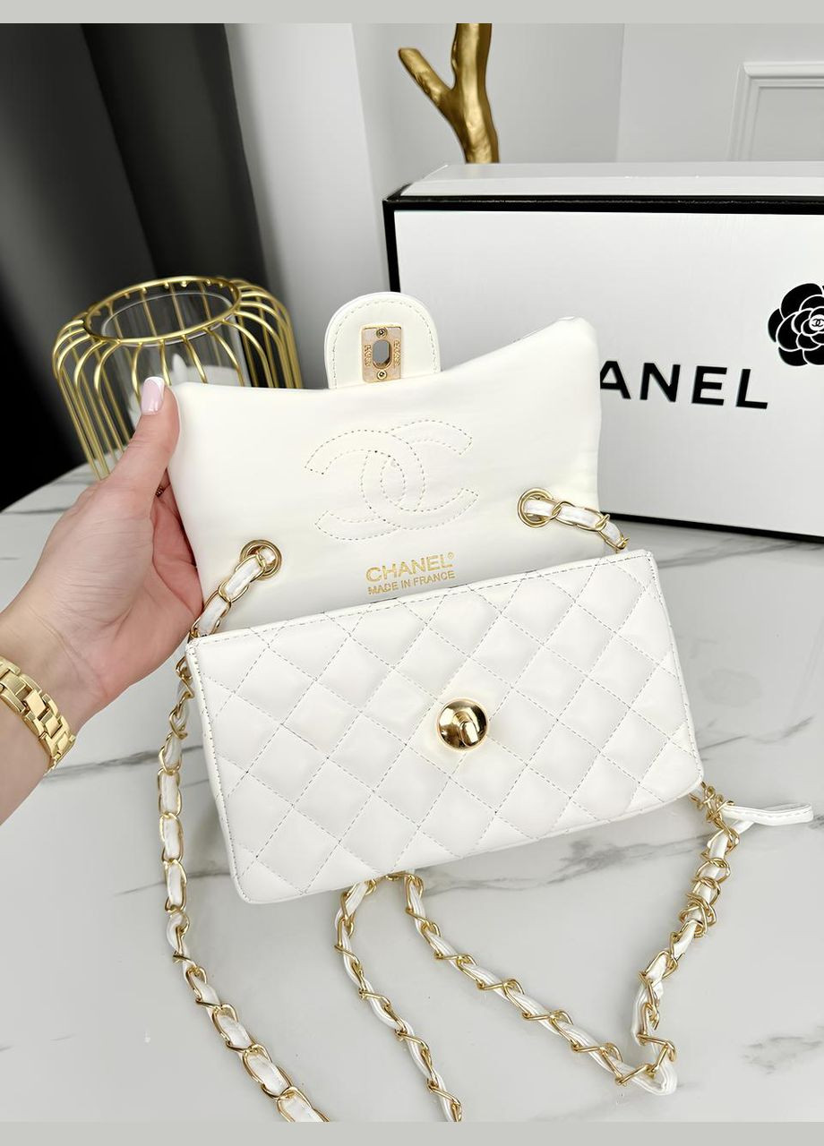 Сумка женская клатч классическая через плечо золото мини No Brand (322464891)