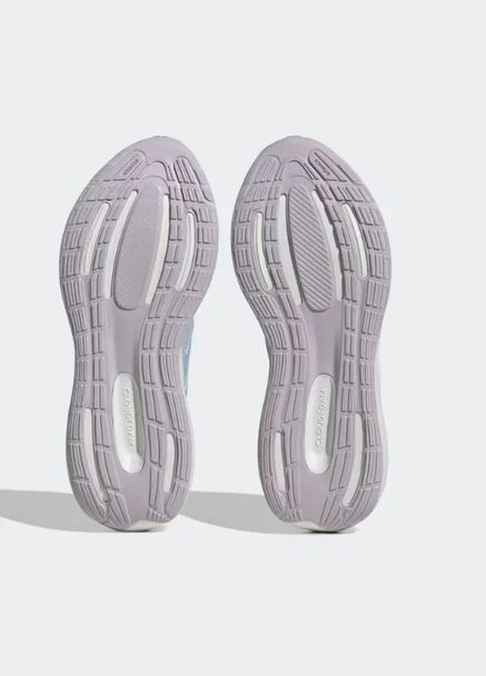 Кроссовки Runfalcon 3 Blue Dawn Zero Metalic Silver Dawn adidas голубые лето (302898165)