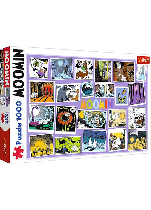 Пазлы Приключения Мумий Тролля 1000 элементов 68х48 см Разноцветный 10681 Trefl (360646851)