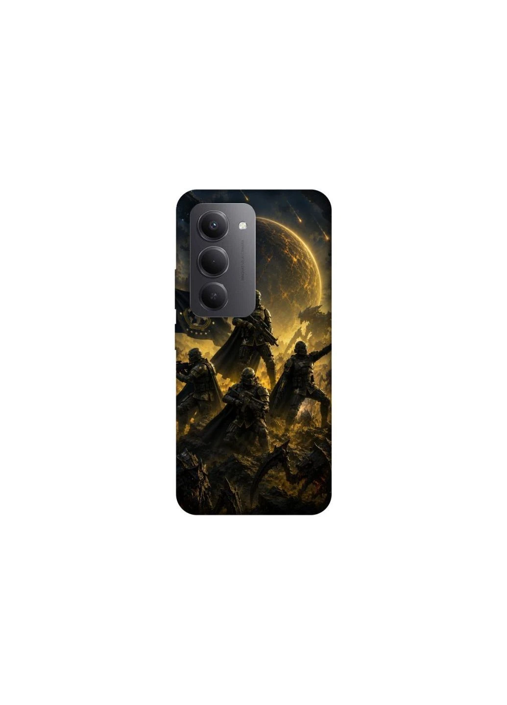 Чехол на Xiaomi Redmi 15 (Global) HELLDIVERS ver.2 Frontalka (395811826)