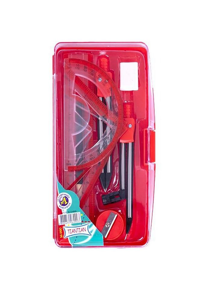 Готовальня 990 (Червоний) No Brand (330020001)